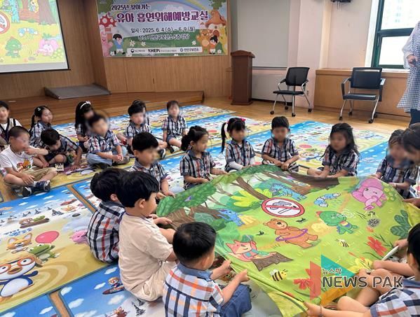 노담 히어로로 성장 중! 안양시, ‘유아 흡연위해 예방교실’ 큰 호응