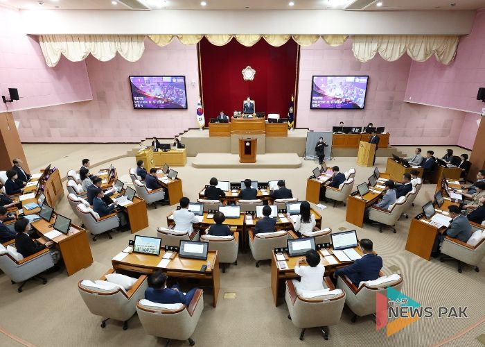 안양시의회, 제303회 정례회 개회