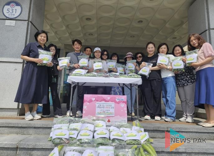 옥상텃밭농산물나눔