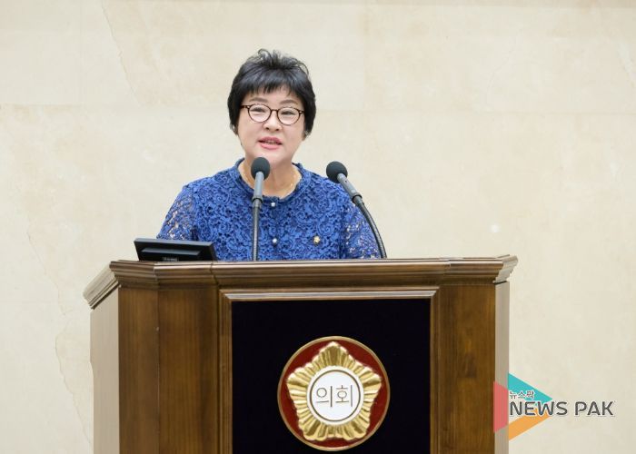 장정순 용인특례시의원(더불어민주당, 풍덕천1·2동·죽전2동)