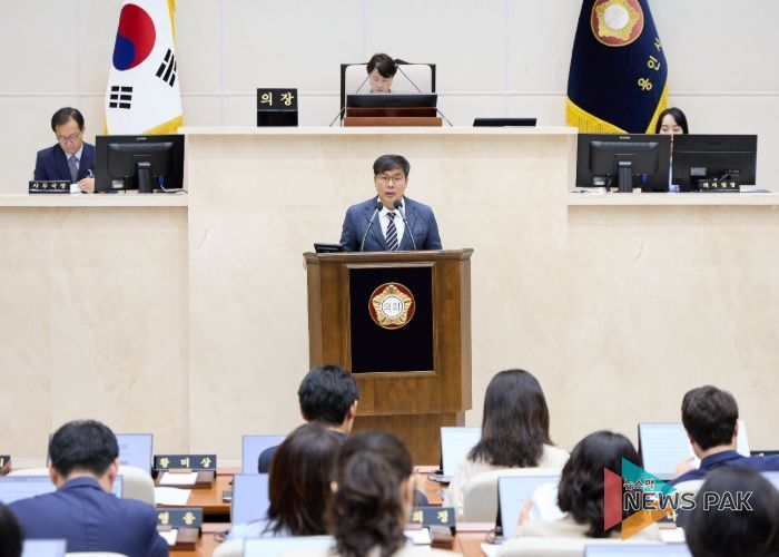 용인특례시의회, ‘용인시 서천동 천공기 전도 사고’ 조속한 사고 수습 및 피해보상 촉구 결의안 채택