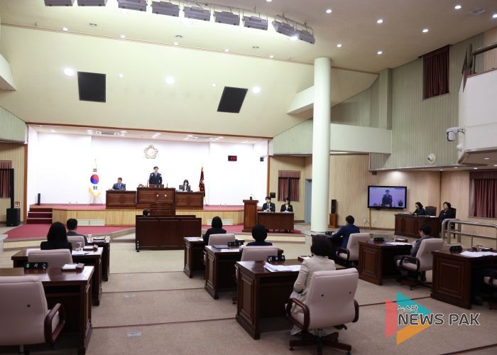 군포시의회 제282회 정례회 제2차 본회의 현장(20250620)