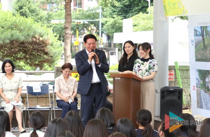 안양시, 대안여중・안양서초에 ‘학교숲’ 조성