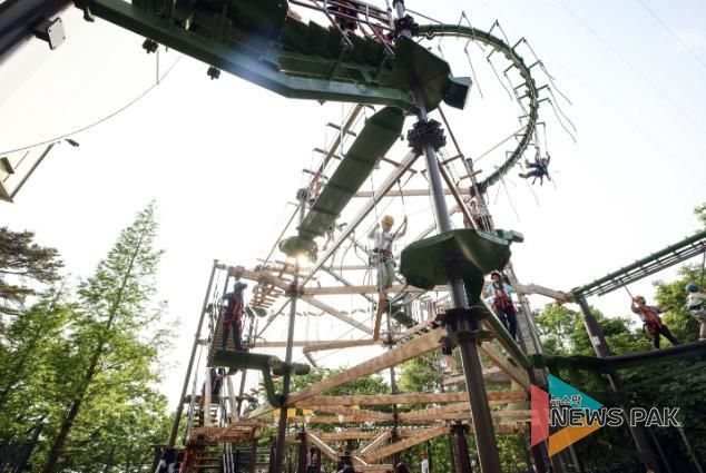 의왕도시공사, 폭염 대비‘왕송호수 어드벤처’7~8월 임시 휴장