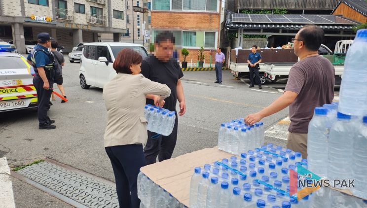 조예란 도시환경위원장, 신현동 수도관 파손 현장서 주민들과 함께… “현장에서 답을 찾겠습니다”