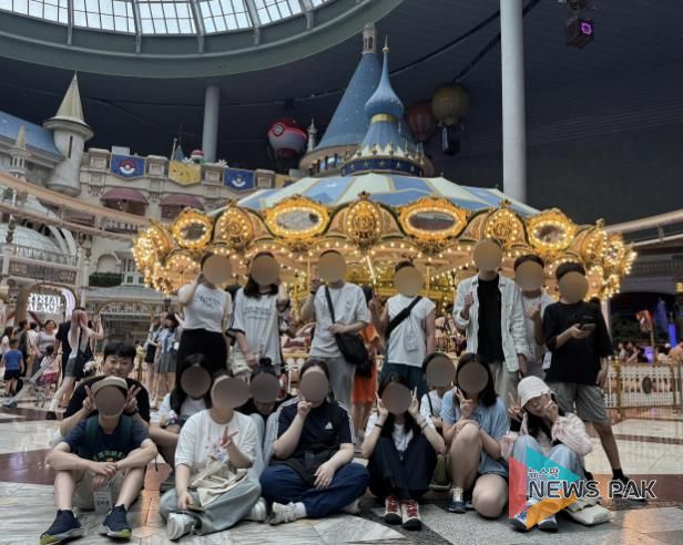 의왕시청소년재단 학교밖청소년지원센터, 학교 밖 청소년들과 롯데월드 문화 체험 나서