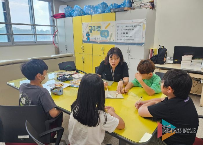 화성오산교육지원청, 글자가 다가오는 시간 2025 오산나래 글마루(난독) 공유학교 운영