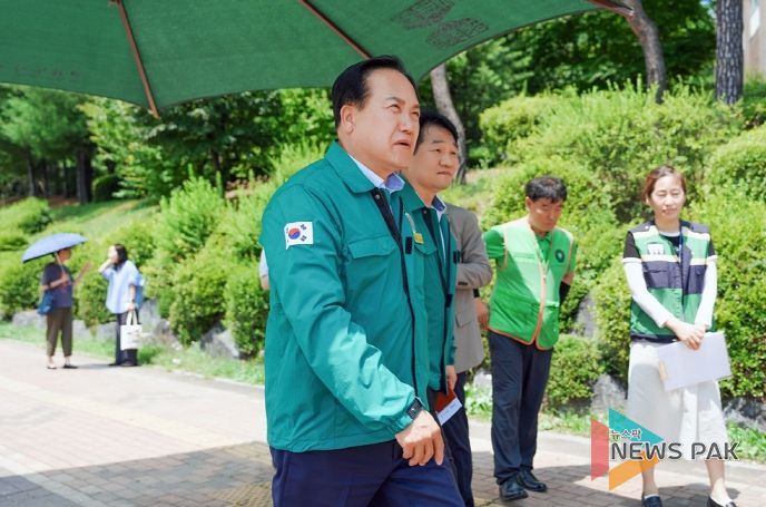 오산시, 폭염 대응시설 점검