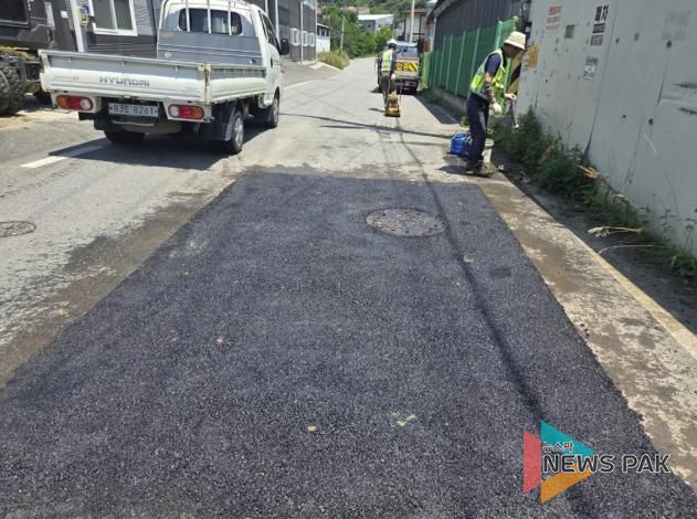 광주시 초월읍, 상반기 도로 정비사업 완료… 교통안전 환경 개선 기대