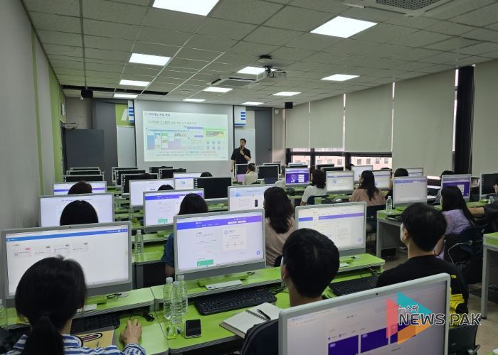 “AI가 평가를 돕는다” 수원교육지원청, 하이러닝 AI 서‧논술형 평가 연수 운영