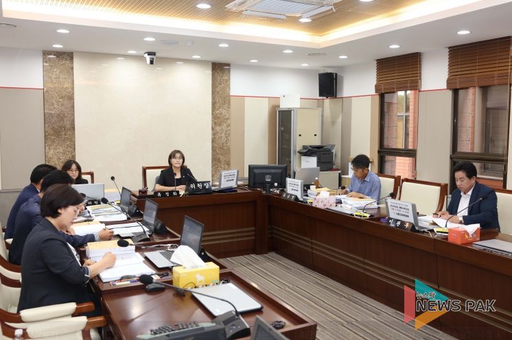 평택시의회 산업건설위원회, ‘2025년도 행정사무감사’완료
