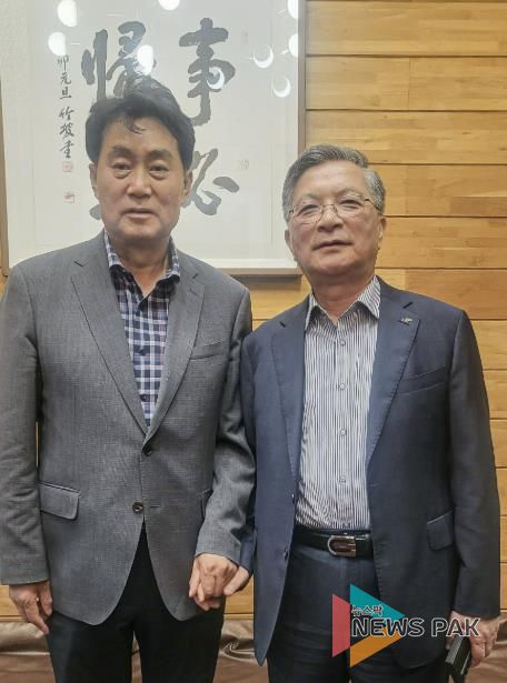 하은호시장과 이한준사장