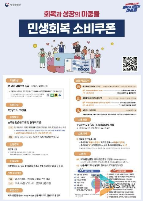 소비쿠폰 포스터