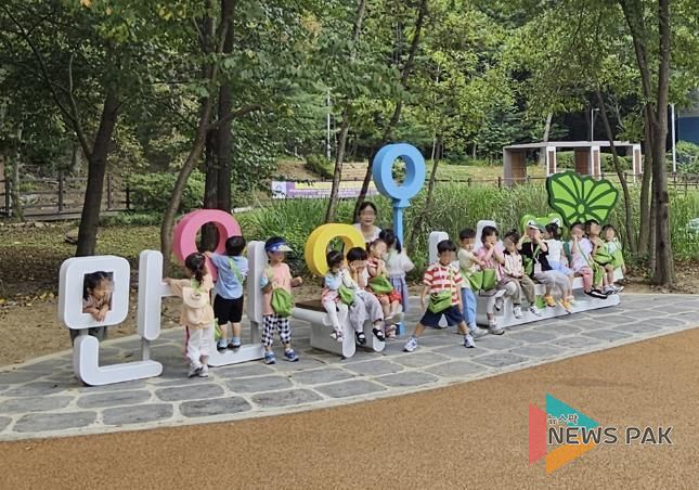안양시, 만안구 유아숲체험원 새 단장 완료…“자연친화적 체험의 장”