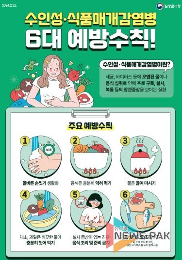 안양시, 여름철 수인성·식품매개감염병 감시체계 강화