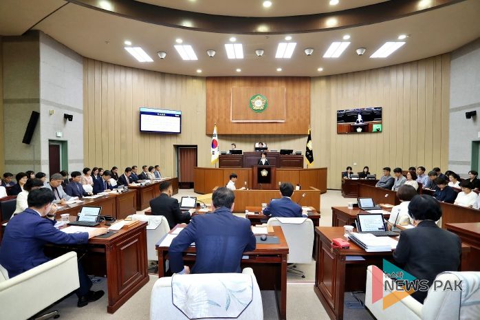 의왕시의회, 제313회 임시회 운영