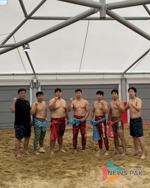 광주시청 씨름팀, 대통령기 전국장사씨름대회 준우승 쾌거