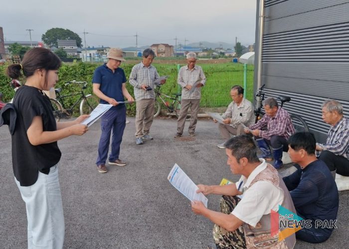광주시농업기술센터, 폭염 속 농업인 안전 위한 다각적 대응 나서