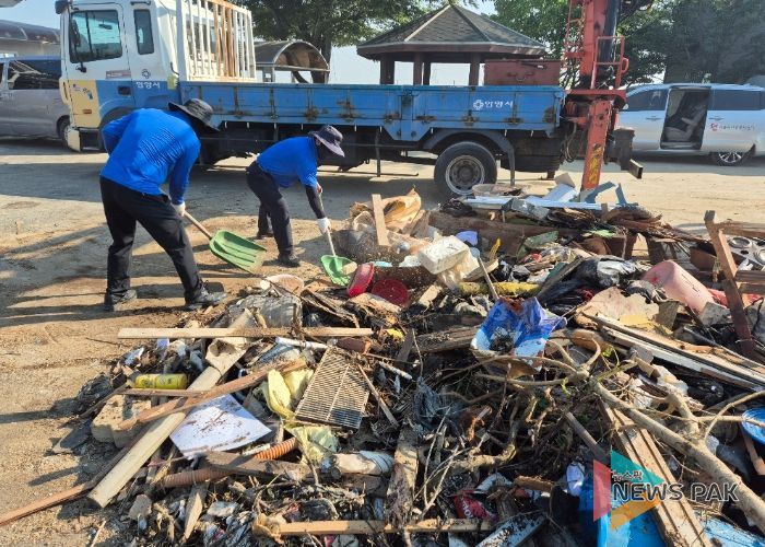 안양시, 친선결연도시 충남 예산군 수해복구 적극 지원나서
