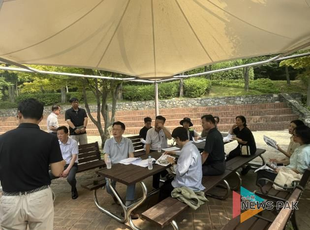 고양특례시의회 김학영 의원, 가좌공원·한별어린이공원 환경개선사업 현장 방문