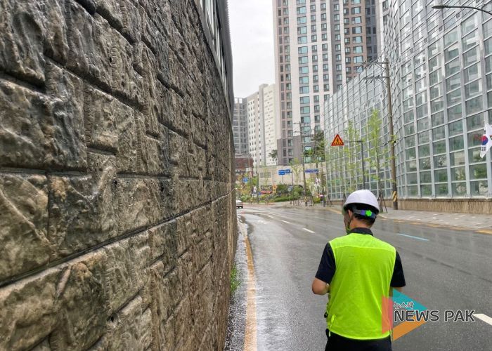 안양시, ‘고가도로 옹벽’ 긴급 점검 완료…이상 징후 없어