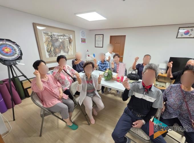 오산시 대원2동, 경로당 15개소 대상 ‘건강지킴이’ 행사 실시