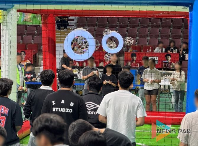 드론, 청소년 손에서 날다…안양시 드론축구 교육・대회 큰 호응