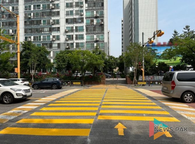 안양시, ‘노란 횡단보도·차량신호등 보조장치 등’ 교통안전 강화