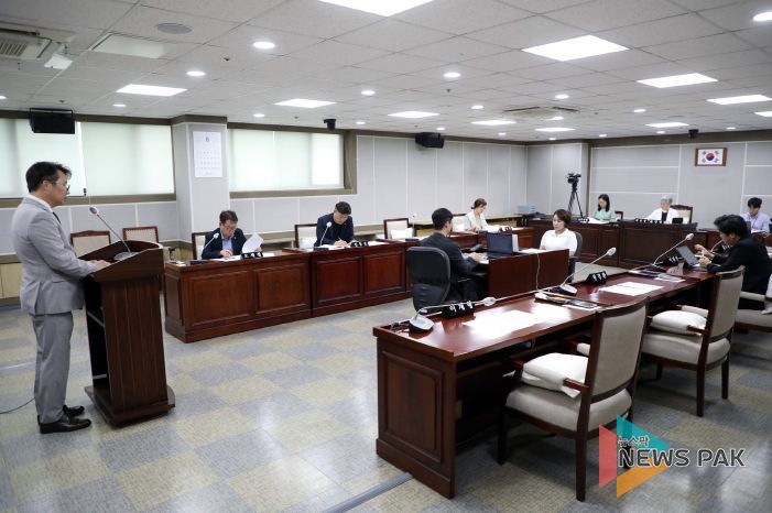 수원컨벤션센터 이사장 임용 후보자 인사청문회