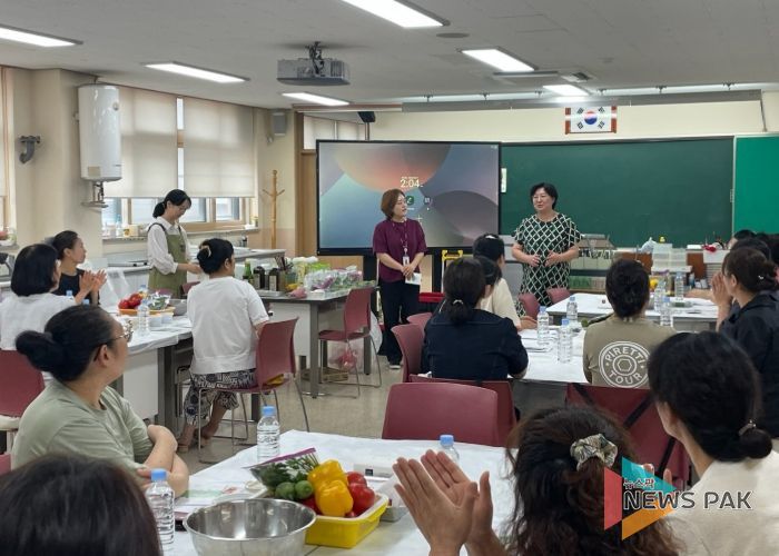 광주하남교육지원청, 디지털 기반 자율선택급식 조리사 실무 역량 강화 연수 개회