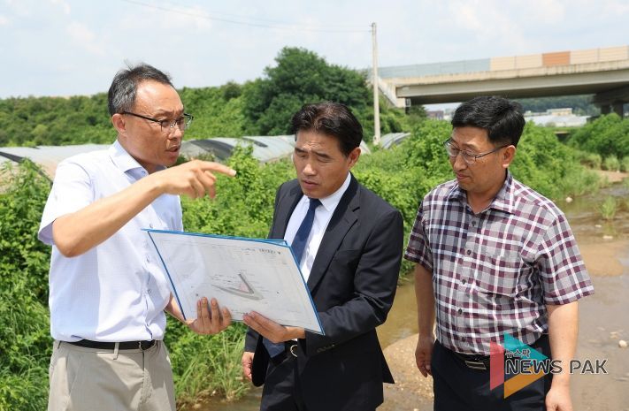 고양특례시의회 김운남 의장, 장진제2교 조기 보수·대책 마련 촉구