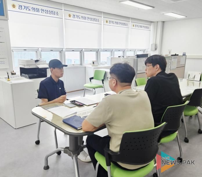 경기도의회 양운석 의원, 국지도 70호선 도로공사 논의