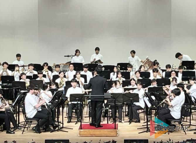 광주시 미담청소년윈드오케스트라, 제주국제관악제서 뜨거운 박수 받아