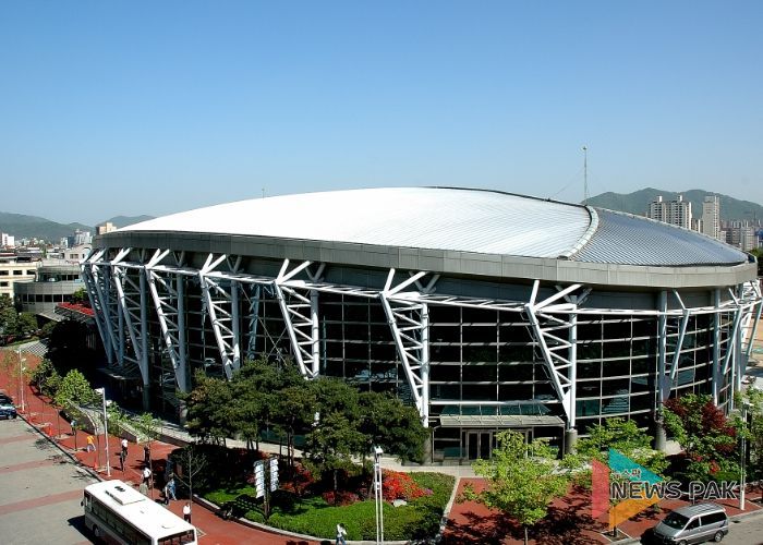 안양체육관 전경