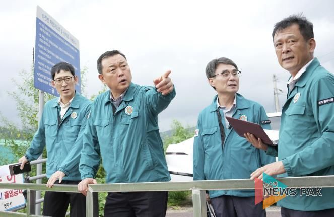 광주시, 여름철 집중호우 대비 현장점검 실시