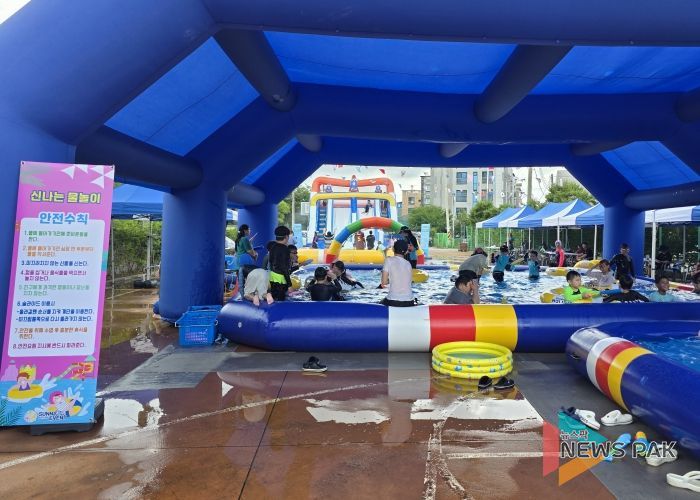 오성면 주민참여예산사업 ‘물과 함께 여름을 즐겨보자’ 운영