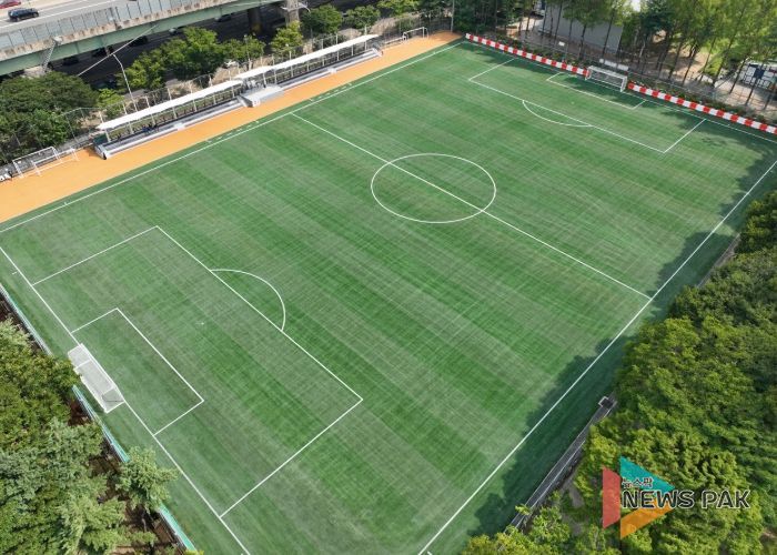 안양시, 노후한 인조잔디 수요처 찾아 폐기비용 1.5억 절감