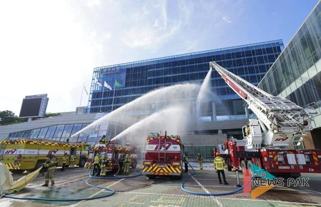 광주시, 을지연습 연계 청사 테러 대응 실제 훈련 실시