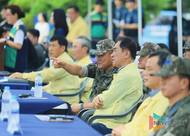 평택시, 2025 을지연습 테러 대응 실제훈련 실시