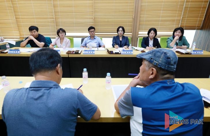 광주시의회, 택시승강장 개선 위한 간담회 개최