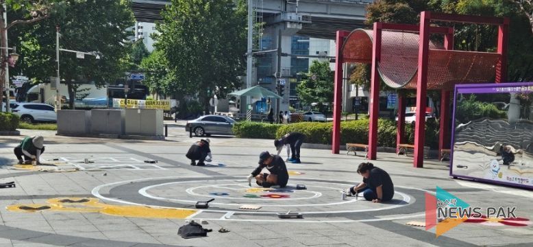 페인트 보수 및 환경 정비 활동