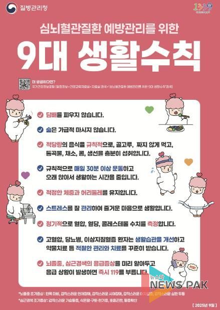 광주시보건소, 9월 한 달간 ‘자기 혈관 숫자 알기, 레드서클 캠페인’ 운영