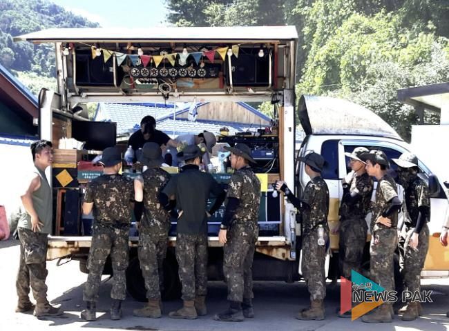 가평군 마을공동체, 수해 현장서 따뜻한 나눔