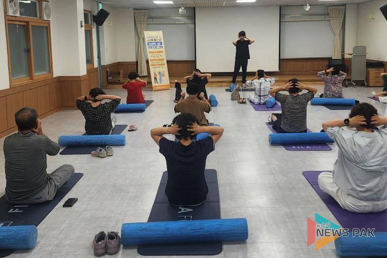 평택보건소, 어르신 근력 강화 향상 운동 프로그램 운영