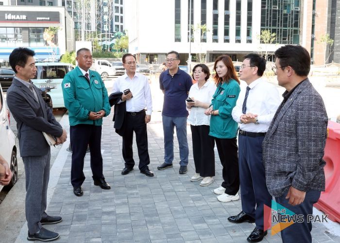 광명시의회, 광명초 통학로 안전 확보 나서