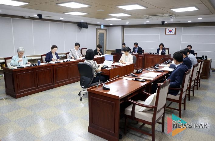 기획경제위원회 2025년도 주요업무 추진실적 보고 청취