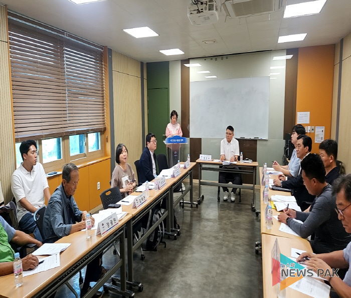 평택시, 국가하천 배수영향구간 하천환경정비사업(진위2지구) 보상협의회 개최