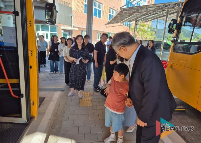 안성 최초 공립 특수학교 ‘모두학교’입학식 개최