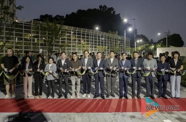 의왕시, 고천지구 수변공원 보행통로 개통…주민불편 해소