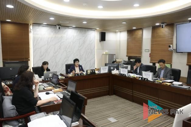 2025년도 행정사무감사 조치결과 보고 및 청취하는 평택시의회